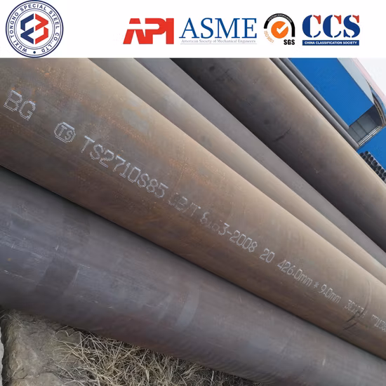 Low Temperature Pipe with Black Painted High Quality Adequate Inventory API5l ASTM A333 Gr. 6 Seamless Carbon Steel Tube