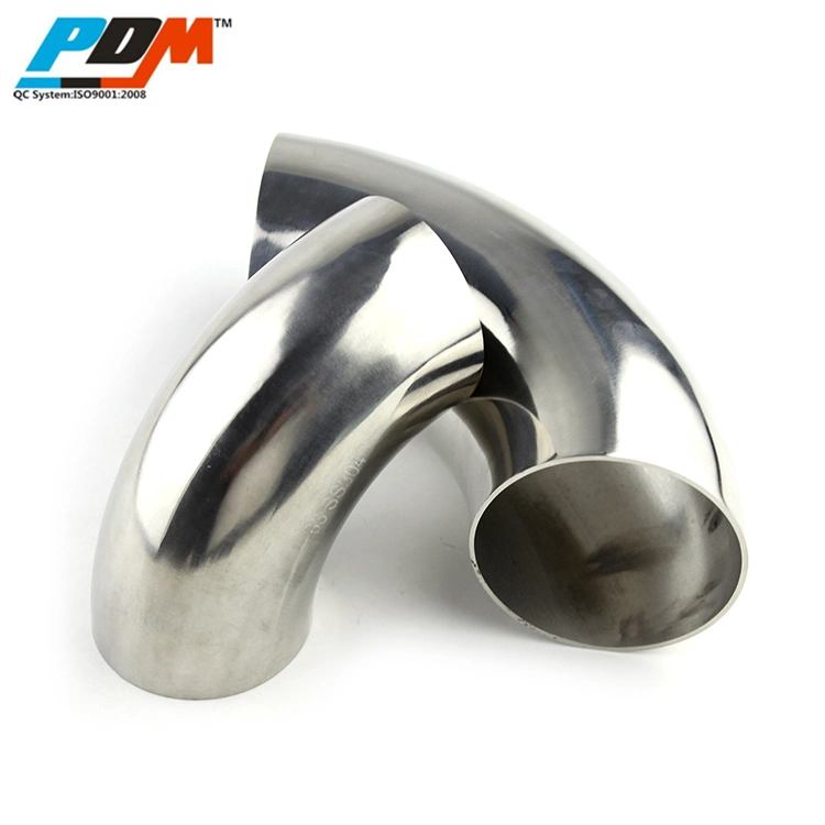 Polish Welded Tube Elbow Pipe Bend Stainless Steel China Manufacturer Butt