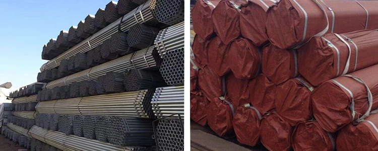 Sch 40 ASTM A53 A106 Low Temperature Ms Galvanized Seamless Steel Tube Pipe