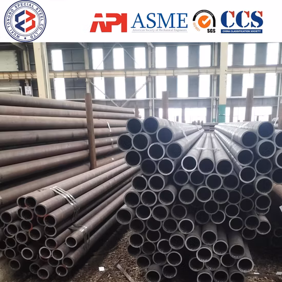 Low Temperature Pipe with Black Painted High Quality Adequate Inventory API5l ASTM A333 Gr. 6 Seamless Carbon Steel Tube