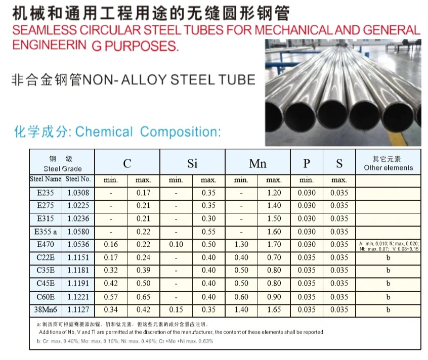 JIS G3445 Carbon Steel Mechanical Tube