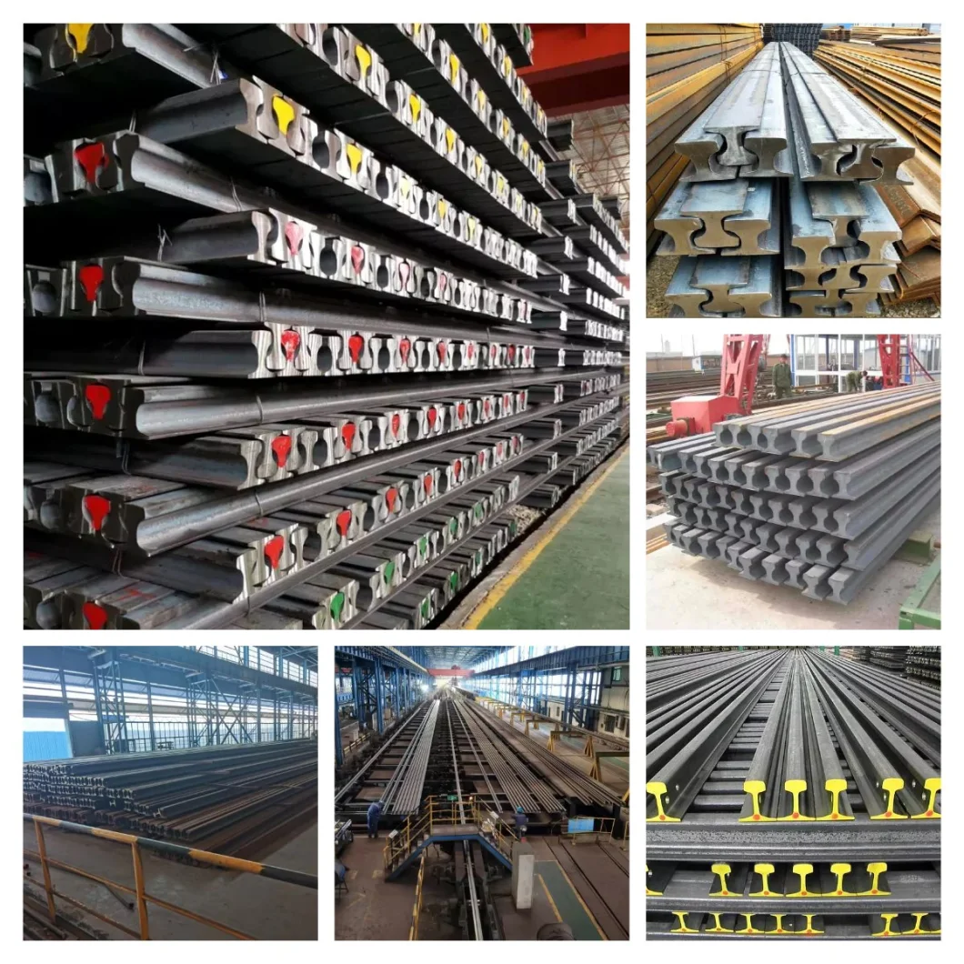 Hot Rolled Grooved Rail and Special Steel Crane Rail Sections for Railway Material