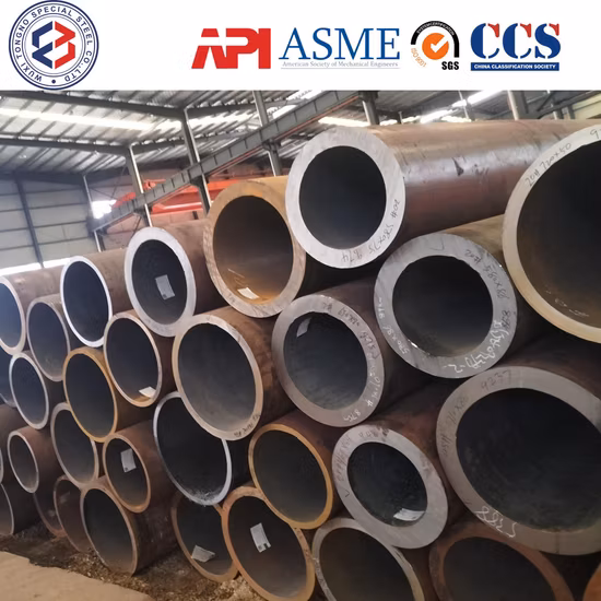  검정색으로 칠해진 고품질의 충분한 재고가 있는 저온 파이프 API5l ASTM A333 Gr.  6 이음매 없는 탄소강관